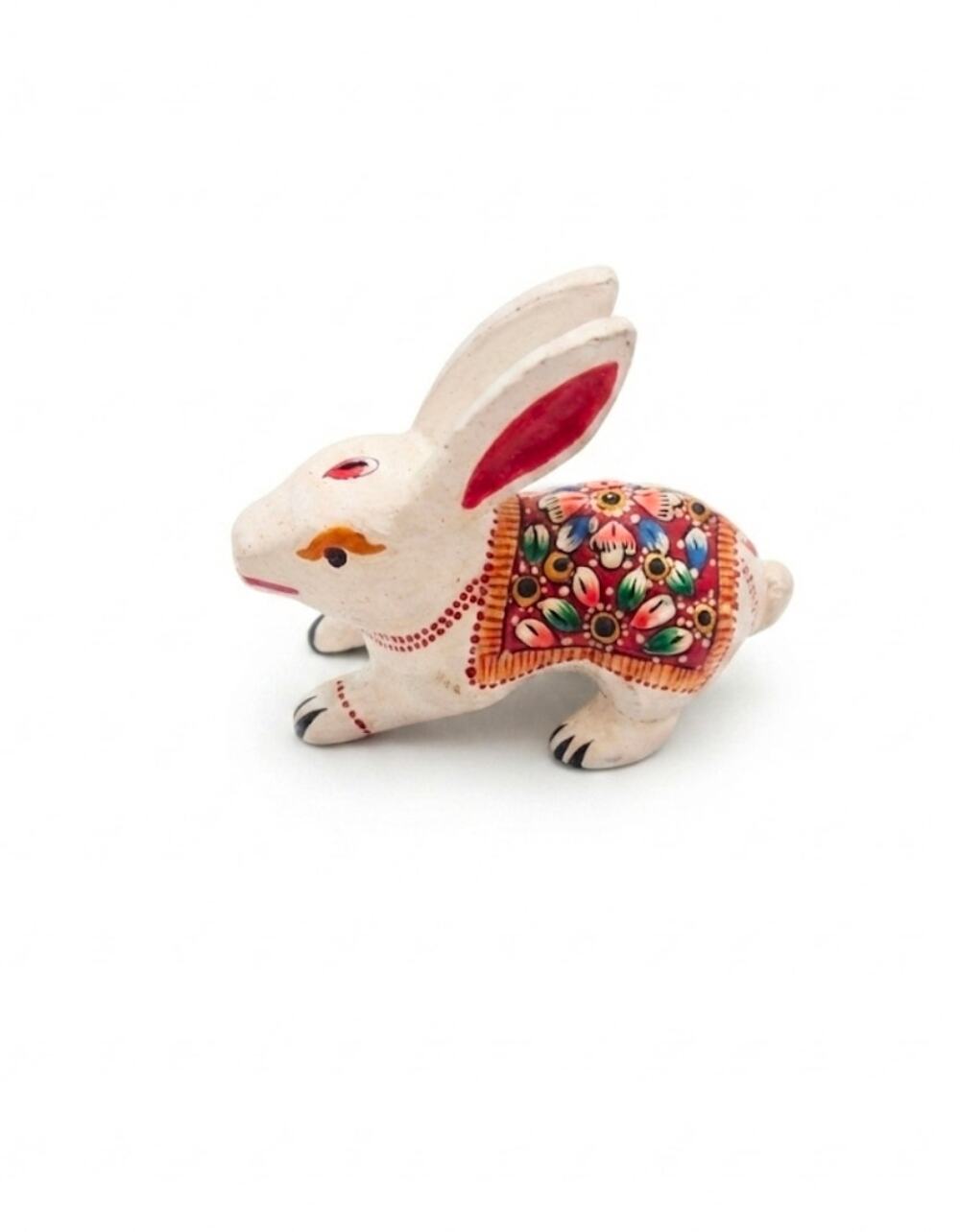 Handicraft Meenakari Rabbit Enamel Painting 3"